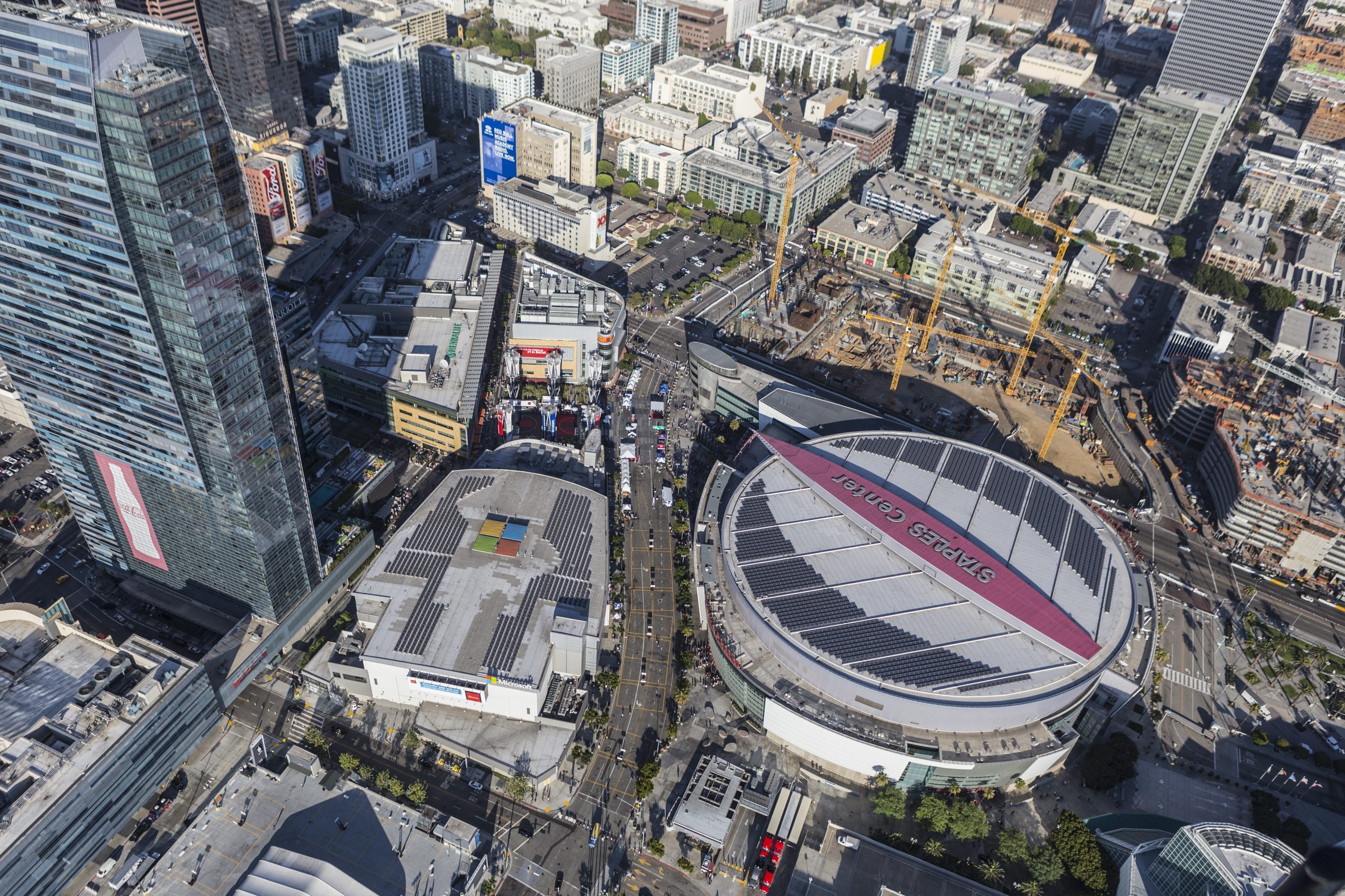 Los,Angeles,,California,,Usa, ,August,6,,2016:,Aerial,View